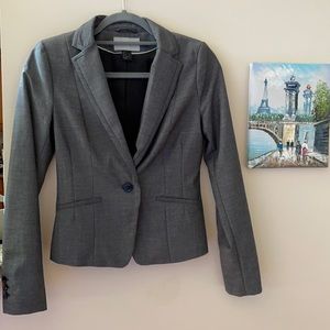 H&M Gray Color Suit Blazer